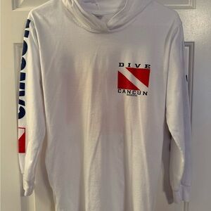 White Dive Cancun Long Sleeve Tee